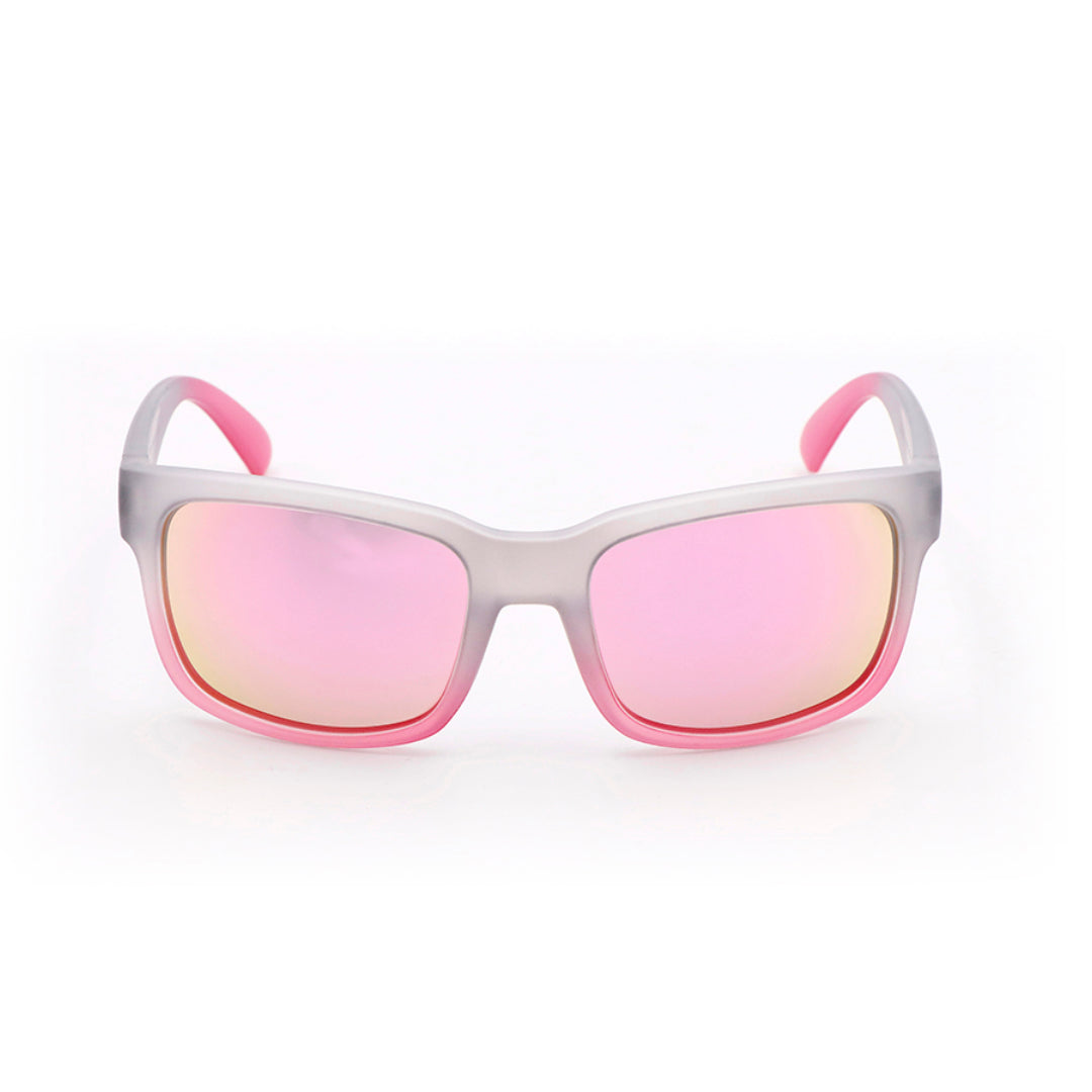 Birdie Eco-friendly Sunglasses - Translucent/Pink