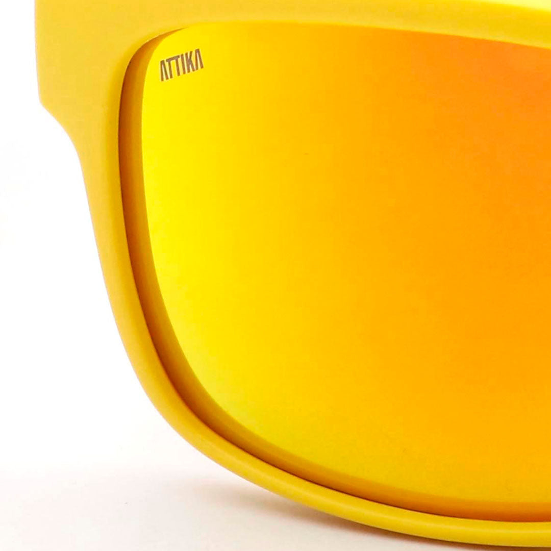 Noah Eco-friendly Sunglasses - Yellow/Infrared